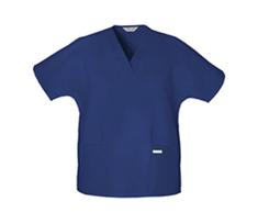 NavyV-neck Tunic Scrubs